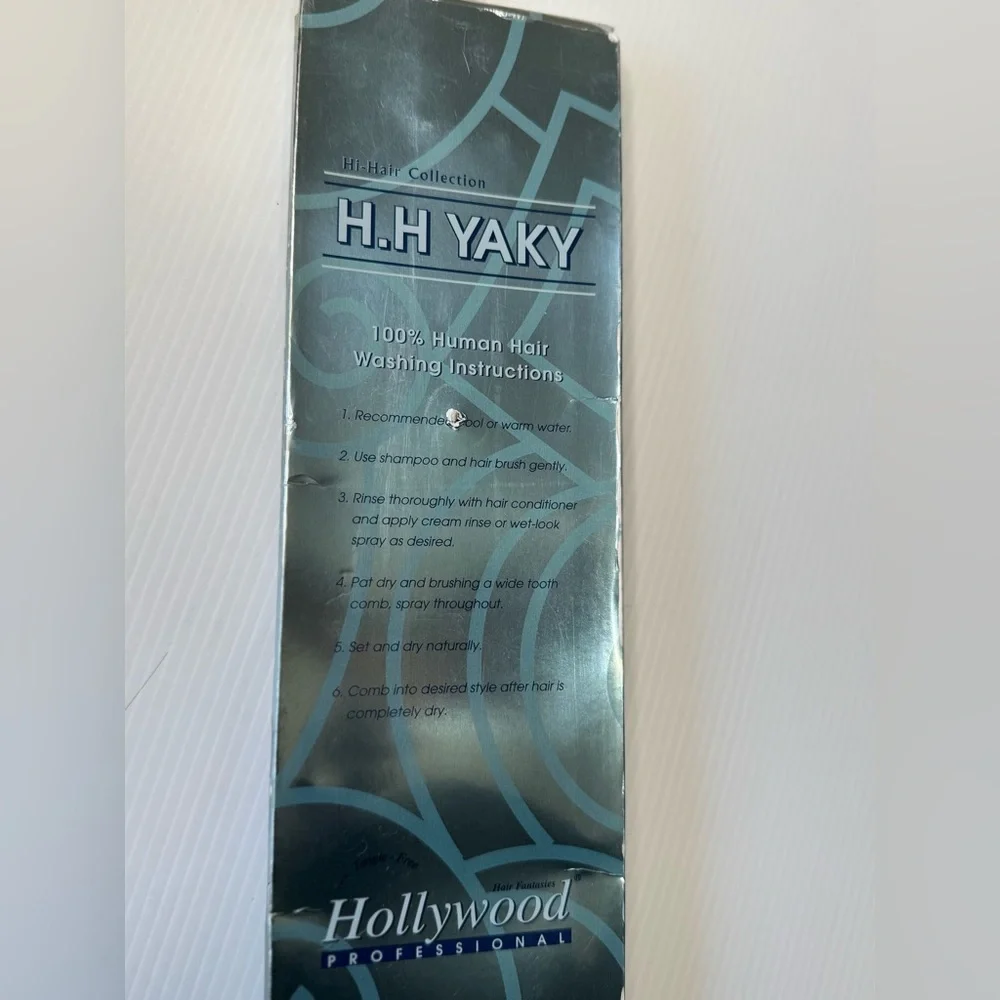 Hollywood 100% Premium Human Hair Pro Yaky 18” Long | Hair color #4 Brown | Bulk